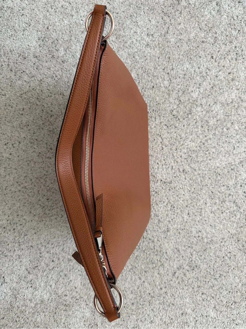Like New!! Kate Spade Cognac Pebbled Leather Shoulder Bag